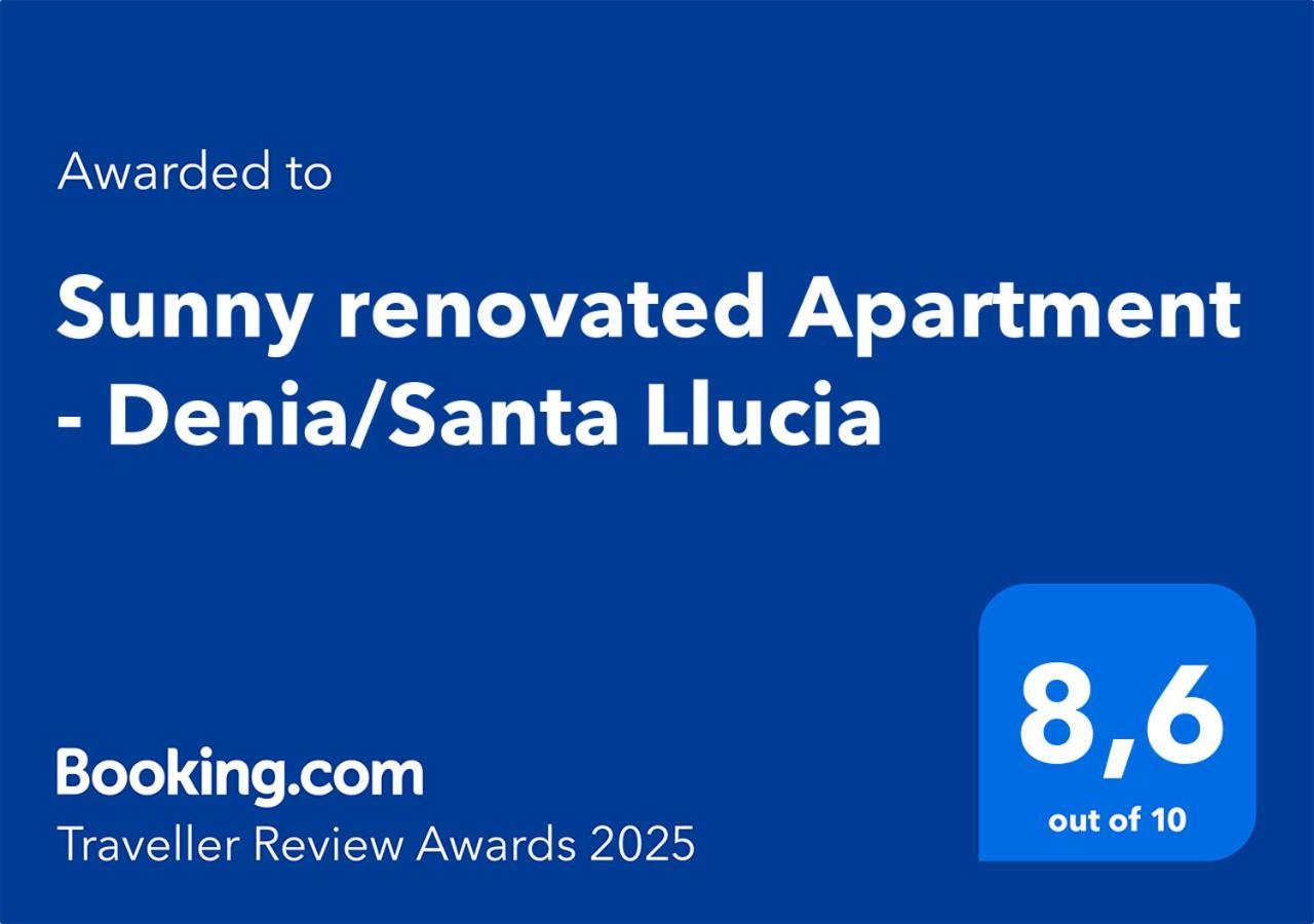 Sunny Renovated Apartment - Denia/Santa Llucia Esterno foto